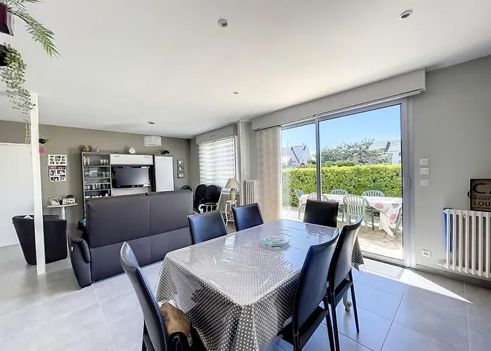 Maison 3 A 100m De La Avec Grande Terrasse, Jardin Clos Et Parking - - Fr-1-361-429 * Jullouville-les-Pins